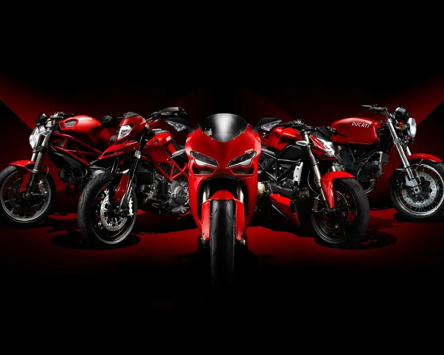 Professional Ducati motorcycle background