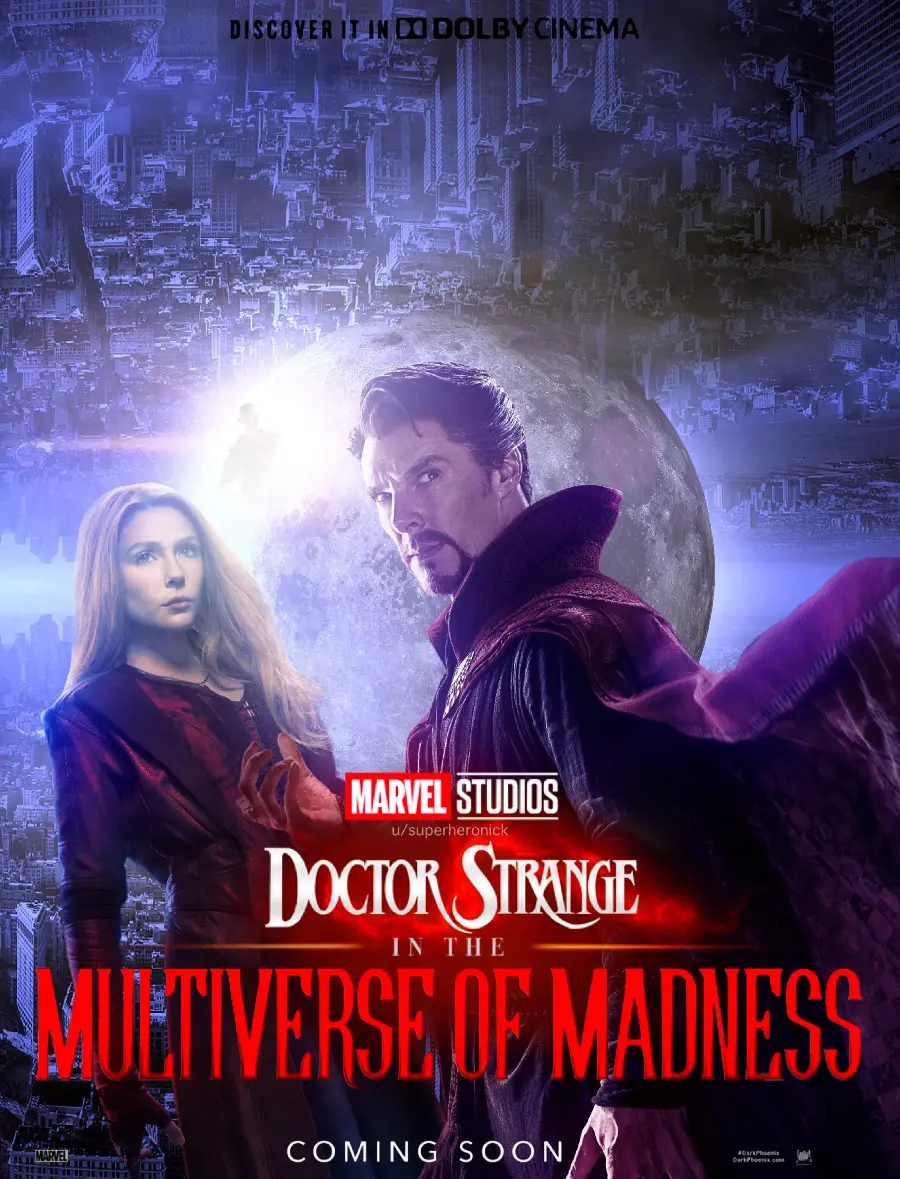 Official poster and photo of the movie Doctor Strange 2 in very good quality