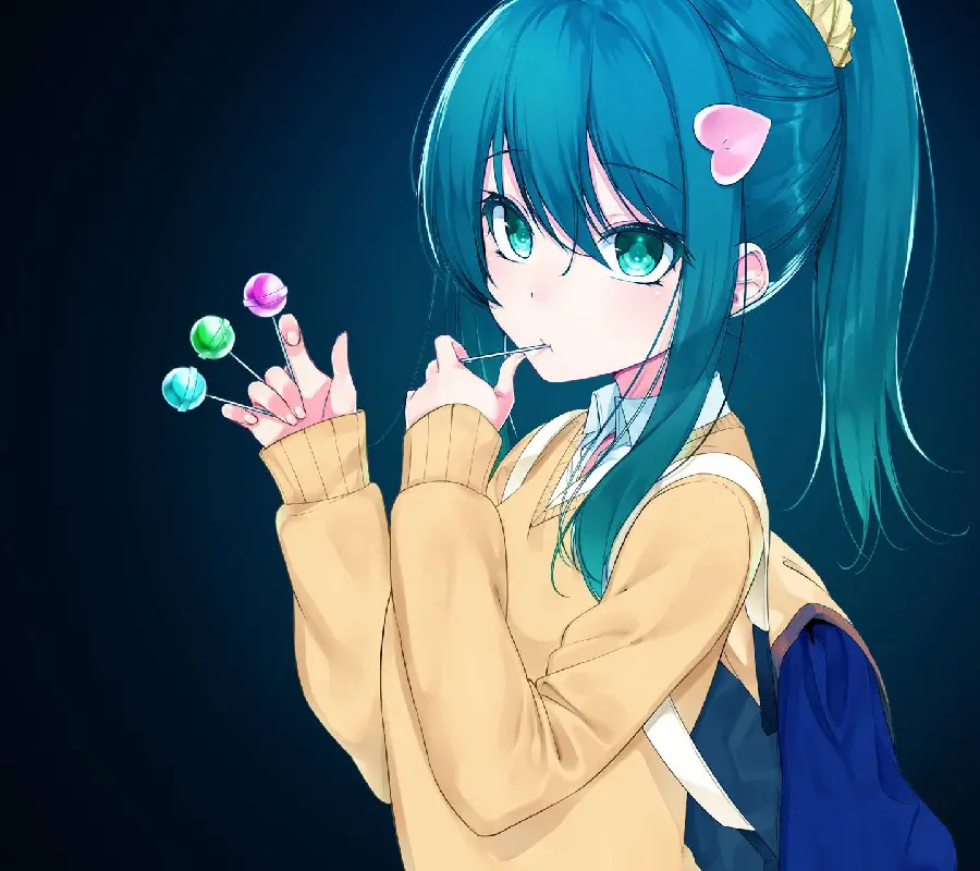 Download profile picture of a beautiful fantasy girl 2022 without text and anime