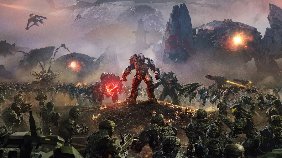 Halo Battle Wallpaper
