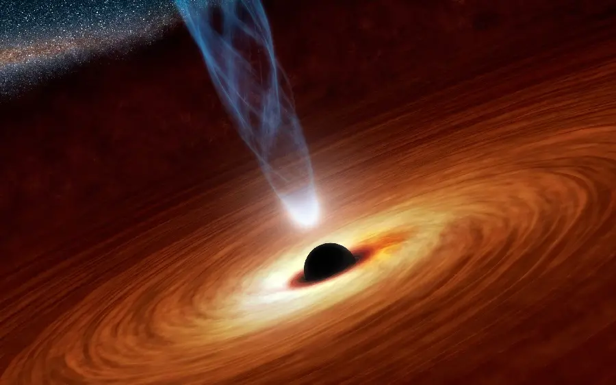 Download a black hole wallpaper for your computer