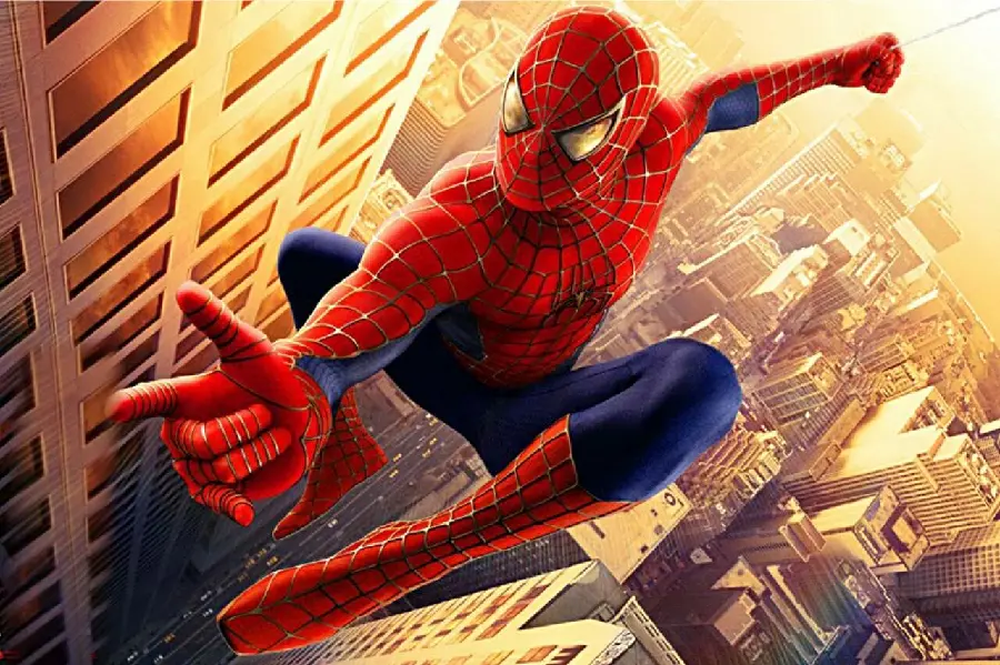 Spiderman Photo Over New York City for Windows Desktop