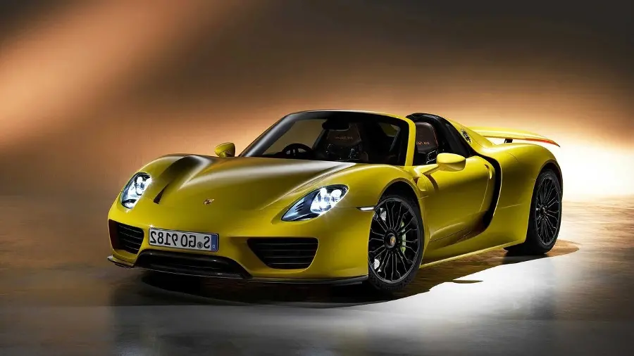 Photo of the Porsche 918 Spider for wallpaper of all types of mobile phones