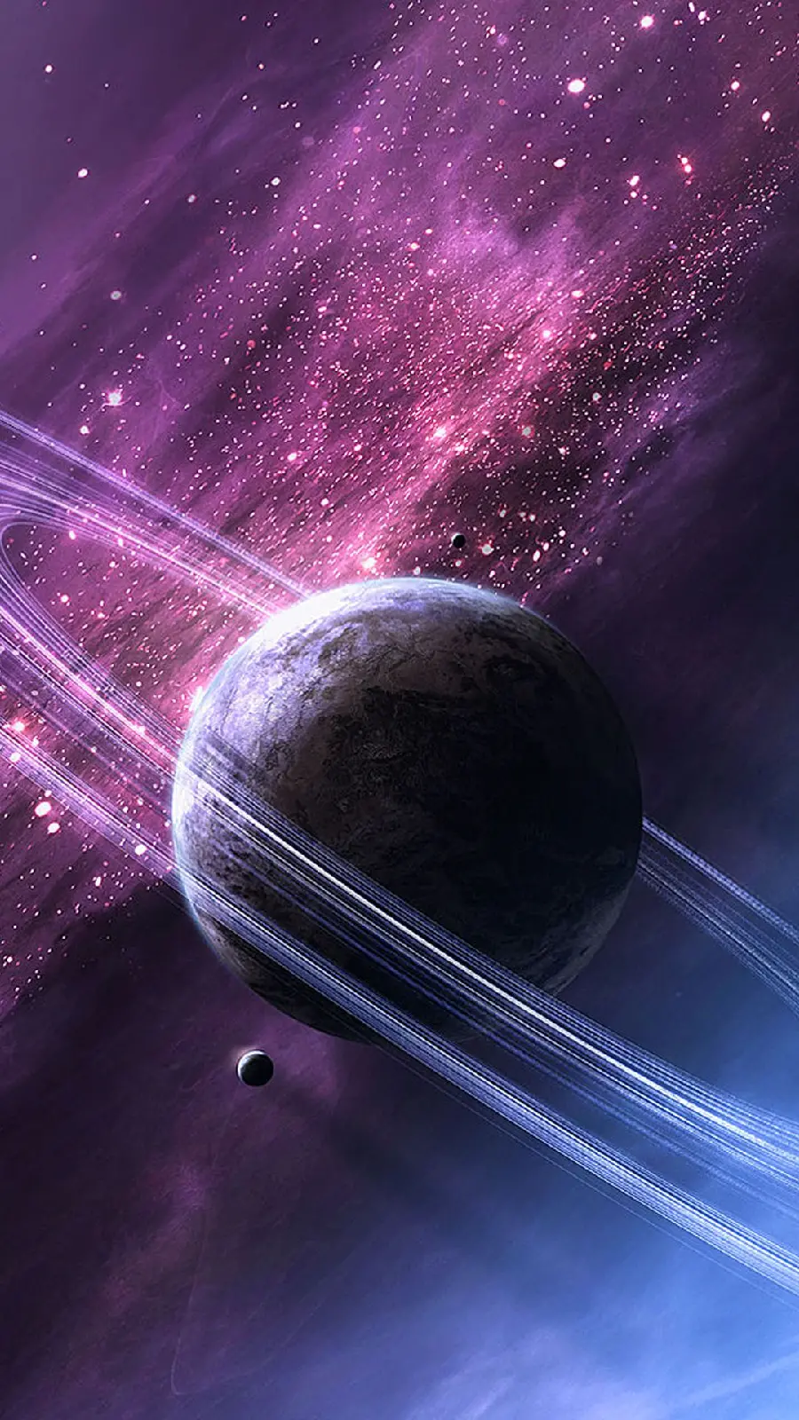 Beautiful galaxy wallpaper for iPhones