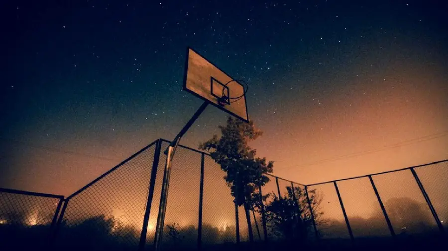 Basketball net and basket photo for tablet wallpaper in high quality