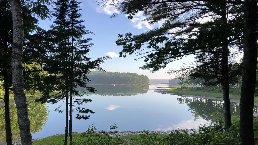 Photo of Acadia National Park with a beautiful view in HD quality