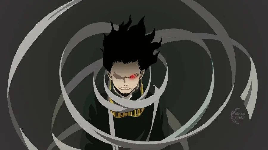 Wallpaper of Shoto Aizawa character My Hero Academia