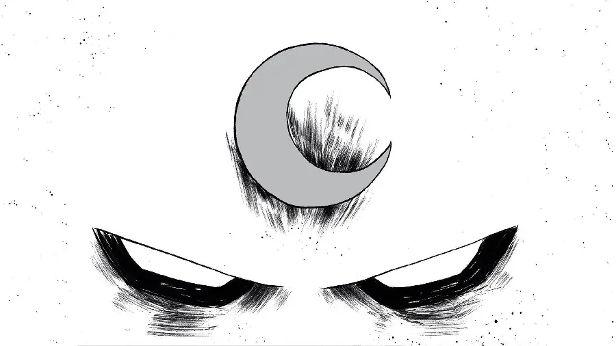 Moon Knight series image 2022 for social media profiles