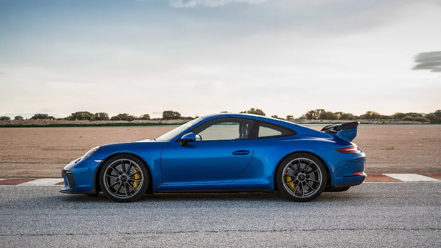 Spectacular photo of the amazing luxury car Porsche 911 GT3