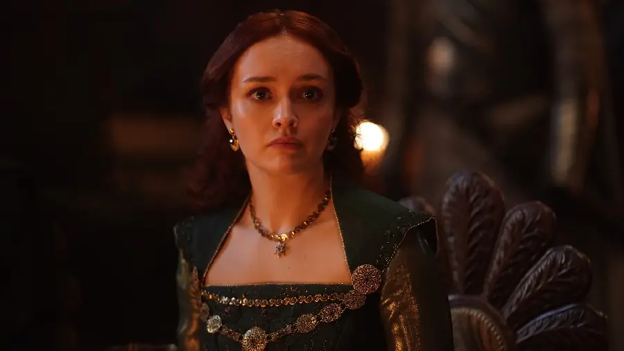 Photo of the main female character from House of the Dragon