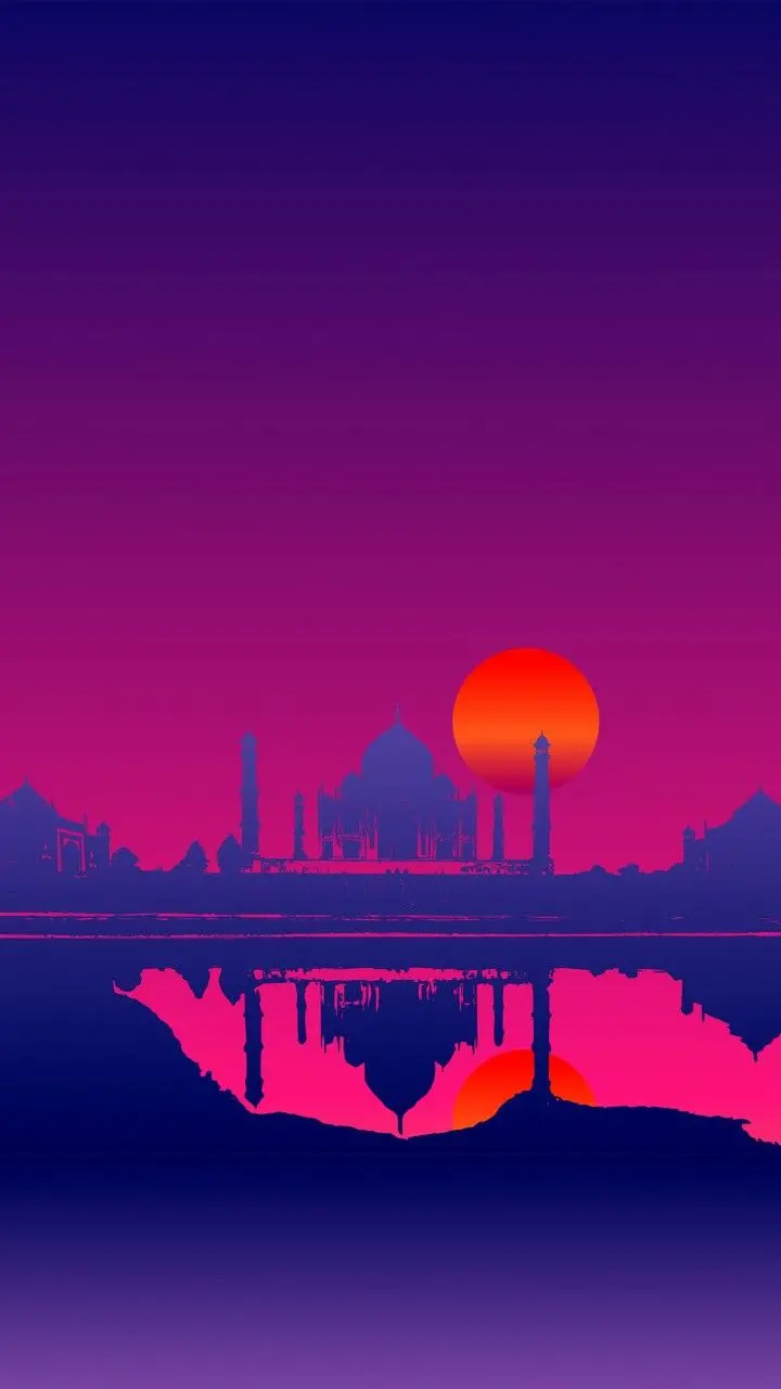 Taj Mahal India Wallpaper for Phone and Mobile Background