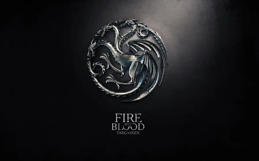 Photo of House Targaryen from House of the Dragon for background