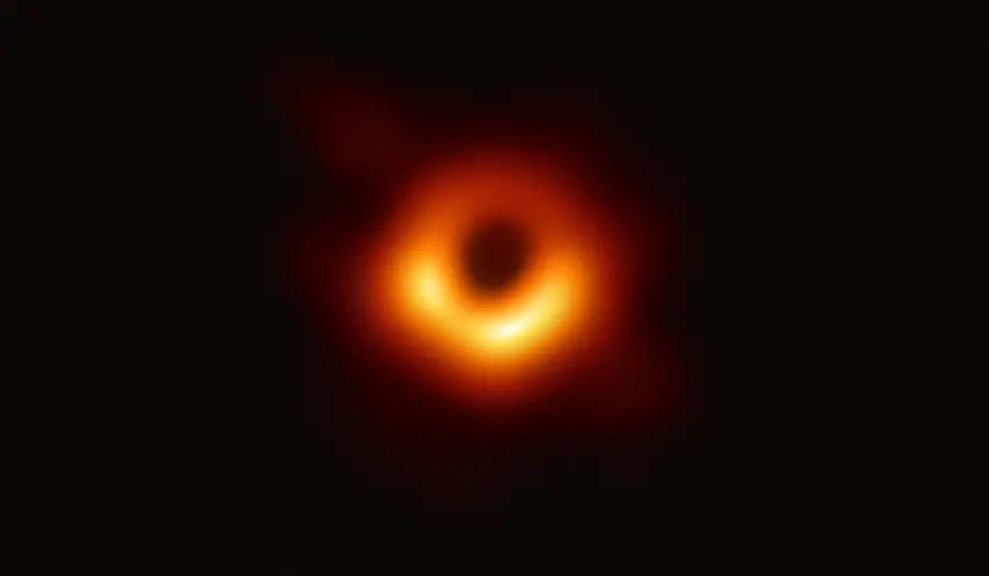 The first real image of a space black hole with 4k quality