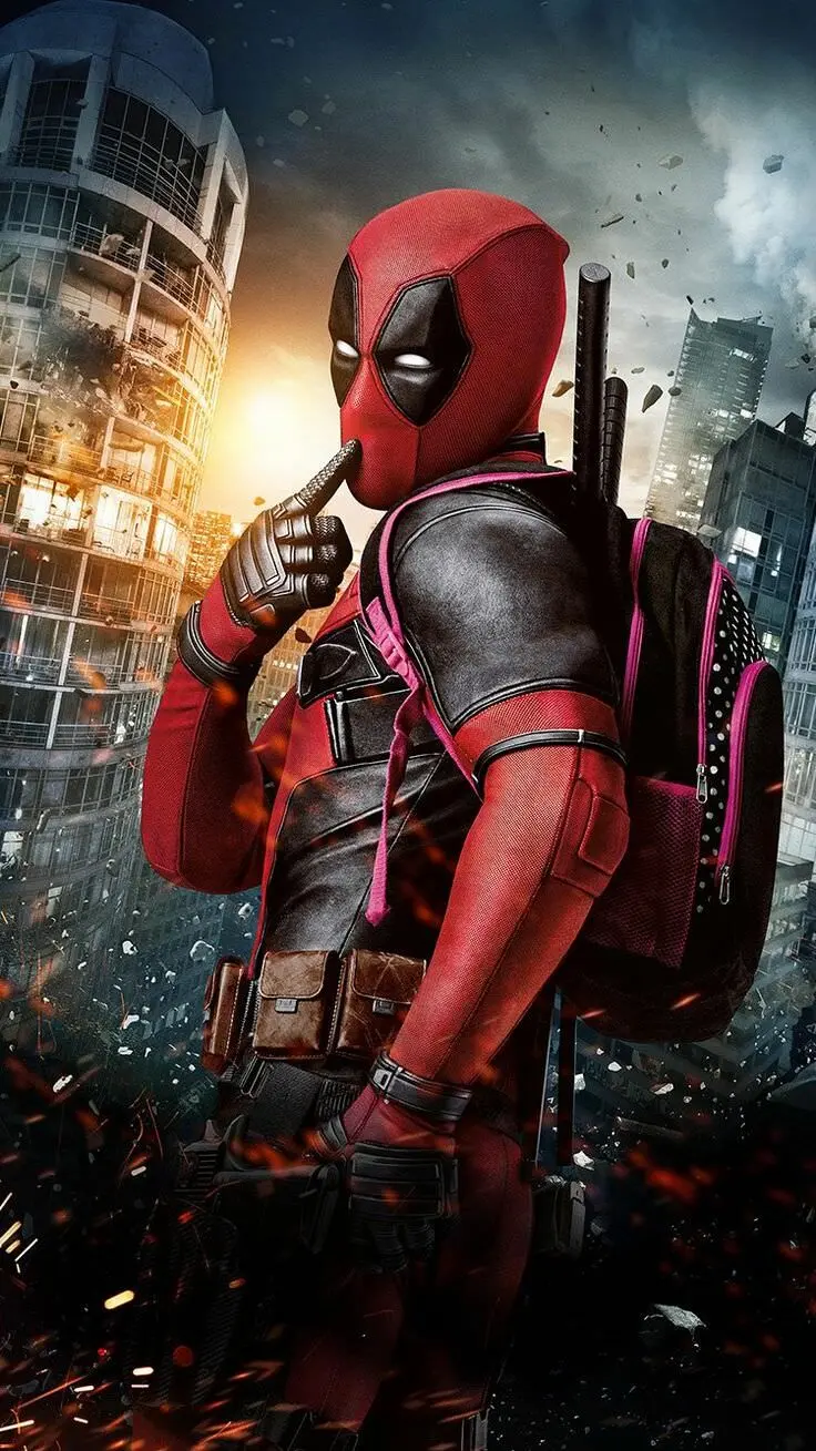 Background of Wade Wilson for the movie Deadpool 2 in FULL HD quality