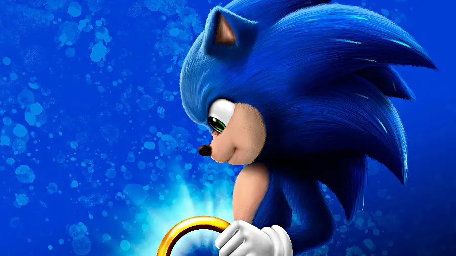 Blue Sonic Wallpaper and Profile for Tablet and Mobile