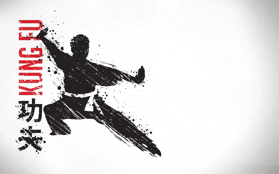 Karate fighter profile picture for social networks