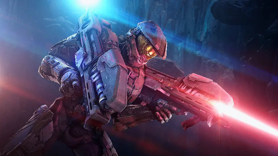 Wallpaper of Halo Laser Swords