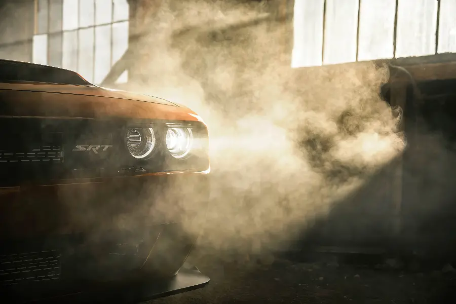 Old Dodge Challenger SRT Model Profile Photo