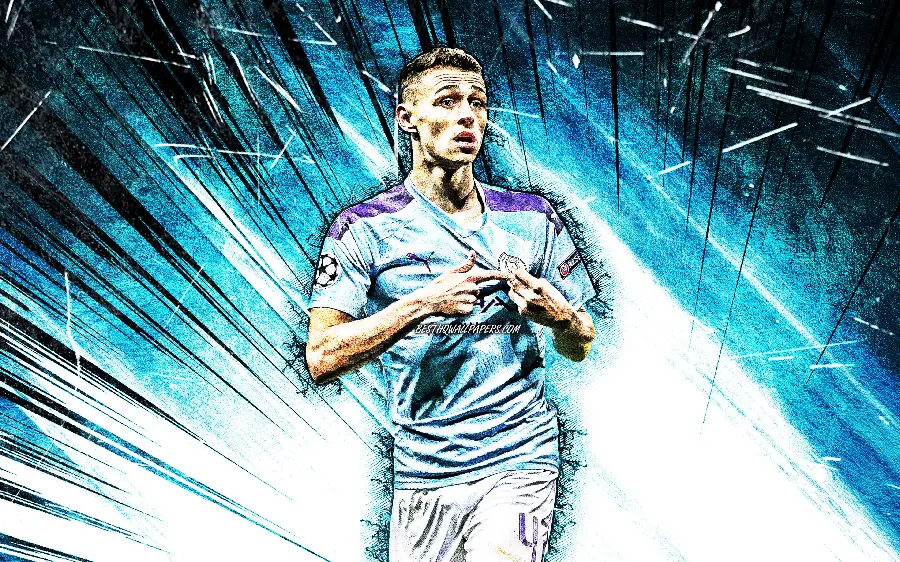 Phil Foden photo for laptop background