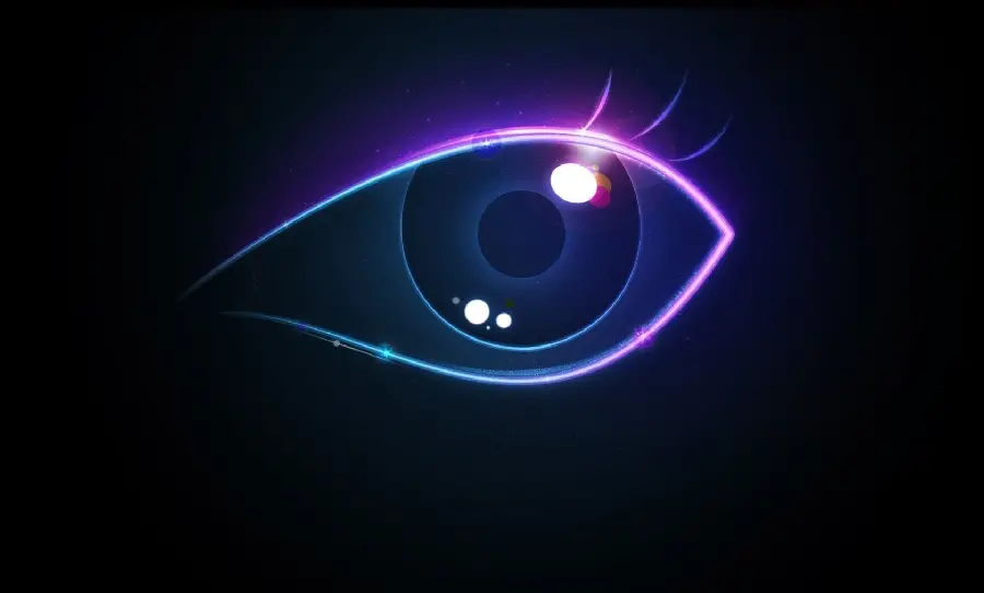 Download Wallpaper and Background for Background with Digital Art Theme and Blue Eye Design