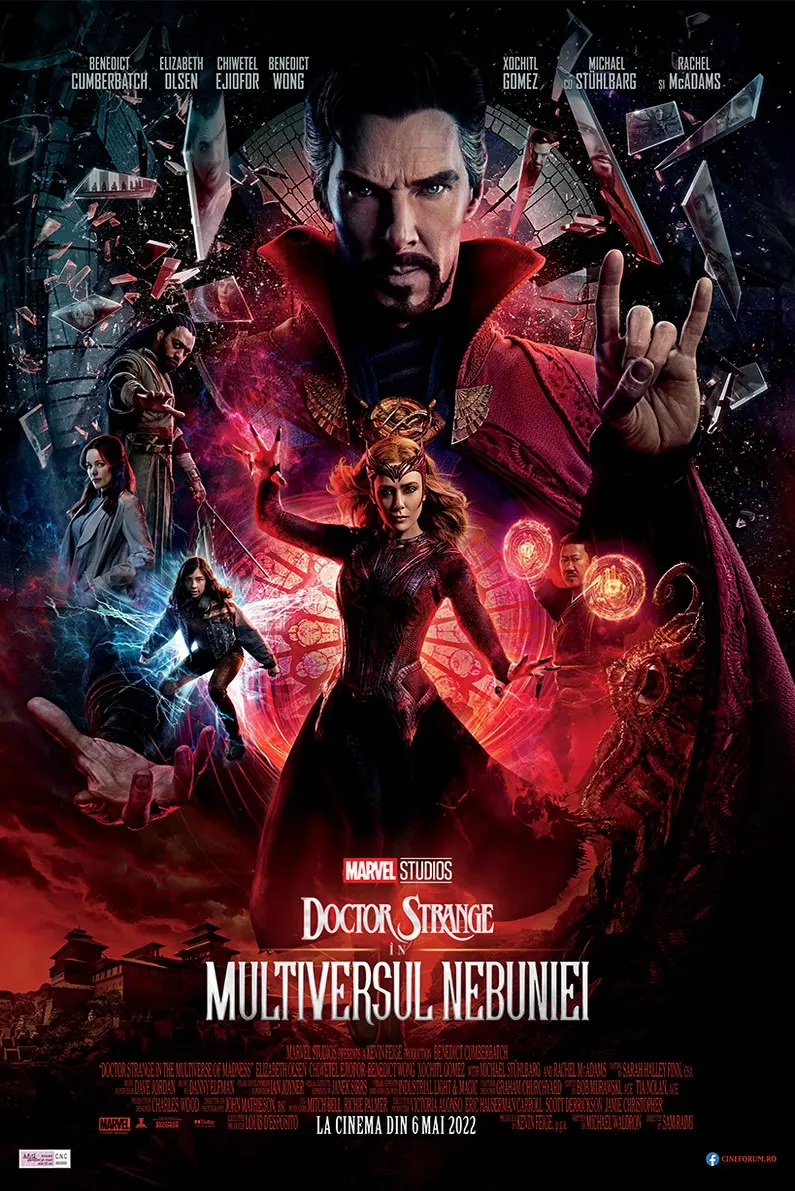 Photos of the main characters in Doctor Strange 2 in attractive quality
