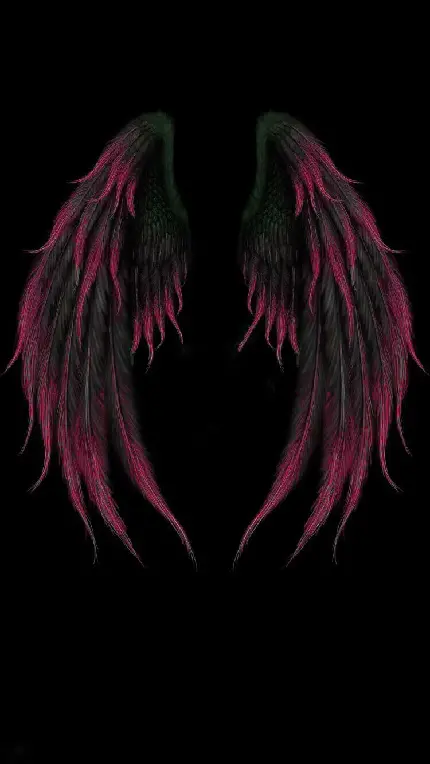 Full HD angel wings wallpaper for phone