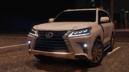 Download a Windows wallpaper of the Lexus LX 570