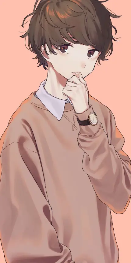 4k quality anime boy photo