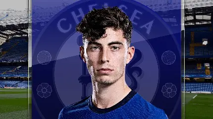 Photo of Kai Havertz for printing on paper and banner