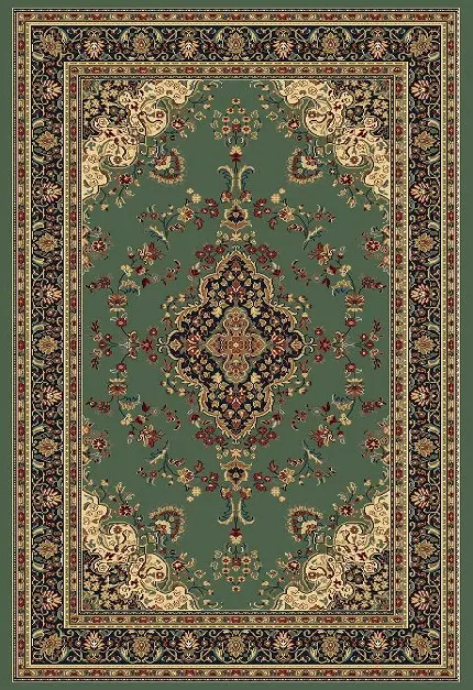 Luxury Persian carpet texture in vector