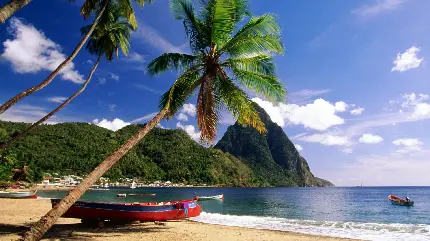 Wallpapers of the most beautiful islands on the computer Caribbean