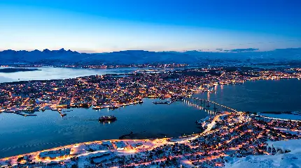 Full HD Photo of the Most Beautiful City of Norway