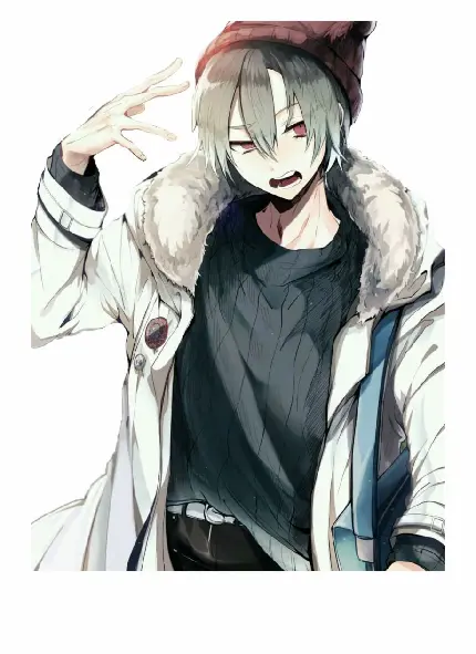 Beautiful anime boy profile photo full hd D