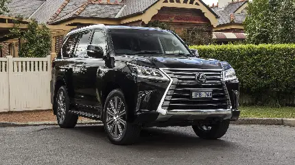 HD photo of a black Lexus SUV