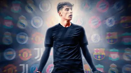 Kai Havertz picture for wallpaper Computer