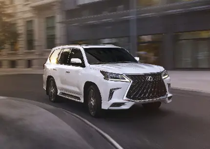 Fancy HD wallpaper of the Lexus LX 570 SUV