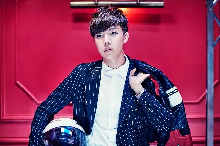 Funny and lovely photo of J-Hope from the talented BTS group