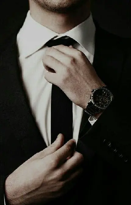 Black and white cool boy profile suitable for Telegram profile