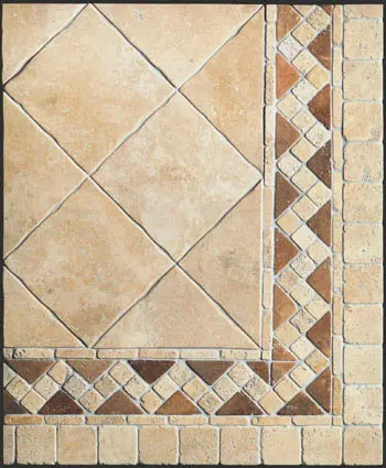 Cream antique stone texture material with vire and 3D Max