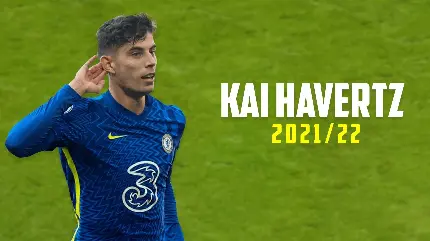 Photo of joy after Kai Havertz's goal in Chelsea