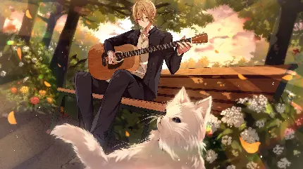 Very stylish and attractive anime boy profile with HD quality