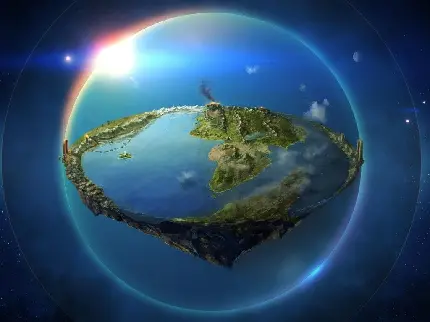 Strange Flat Earth Images in Ultra-High Quality for Curious Minds