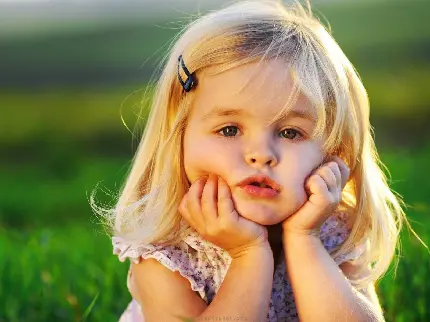 Download funny beautiful baby girl photo for profile