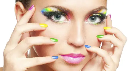 Download photo wall poster Women's hair salon for printing