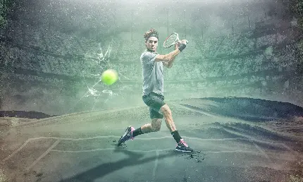 Roger Photo Federer the best tennis player in the world
