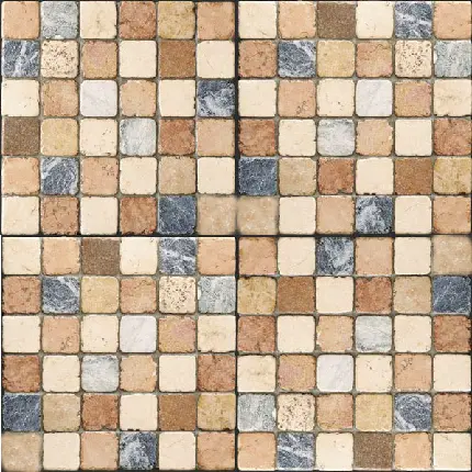Beautiful image of various real antique stone textures
