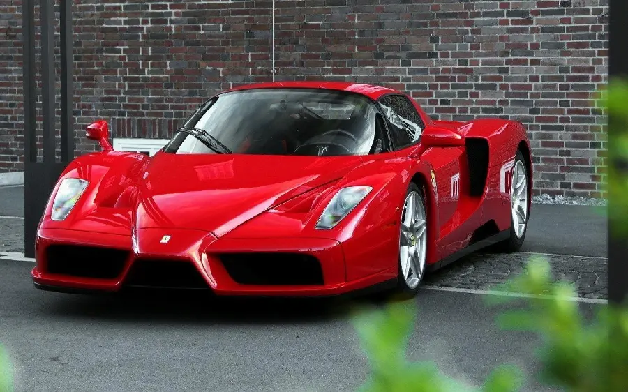 Download the enchanting Ferrari Enzo background in HD quality suitable for tablets