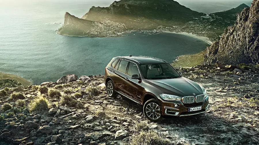 New Wallpaper of Black BMW Car in Nature 2022