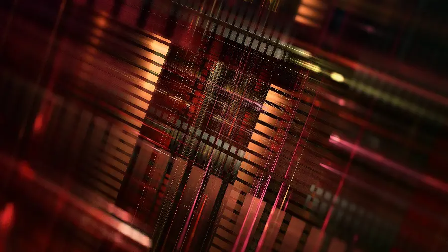 Fantasy photo of a spectrum of diagonal and parallel lines for a special quality background