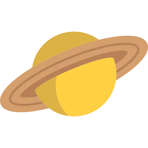 The most beautiful 3D vector of Saturn with excellent quality
